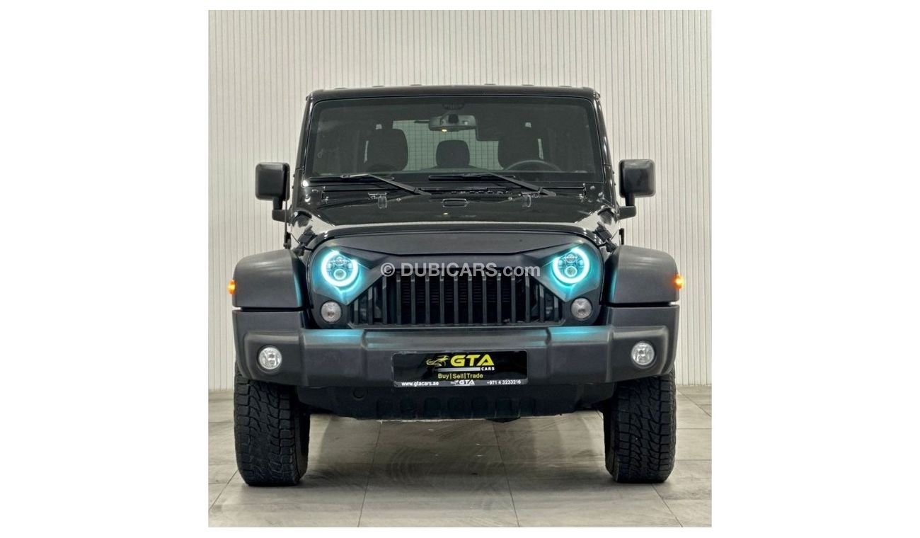 Jeep Willys 2018 Jeep Wrangler Willys Wheeler, Warranty, Full Jeep Service History, Low Kms, GCC