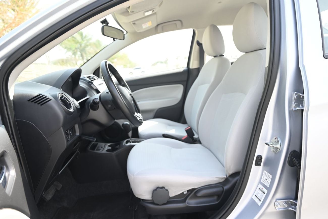 Mitsubishi Attrage GLX Mid 1.2L - 0% DP - ORIGINAL PAINT - MITSUBISHI ATTRAGE 2022 - LOW MILEAGE - GCC