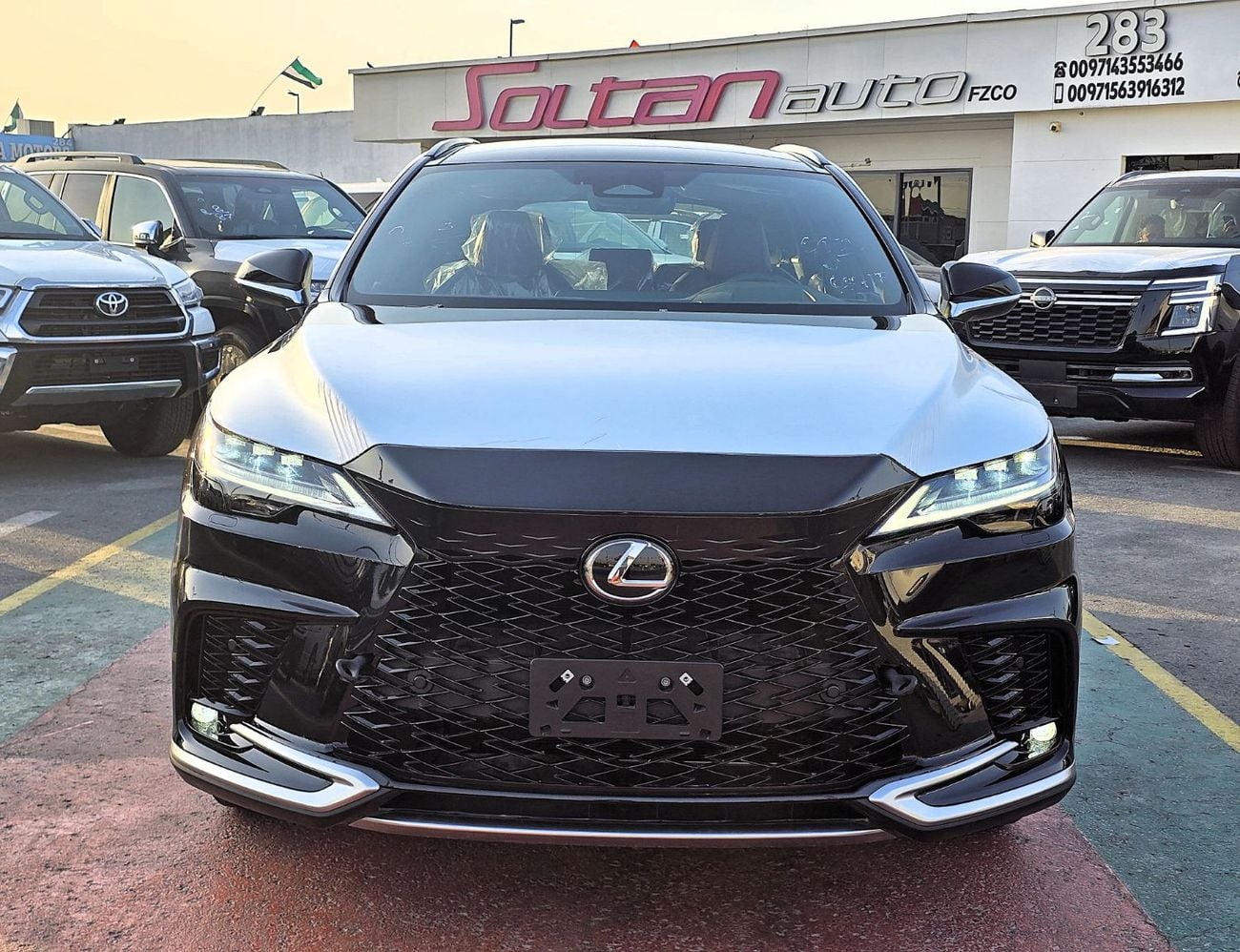 Lexus RX350 LEXUS RX350 F-SPORT  2.4l A/T AWD SUV Black Color Inside Red  2026 Model