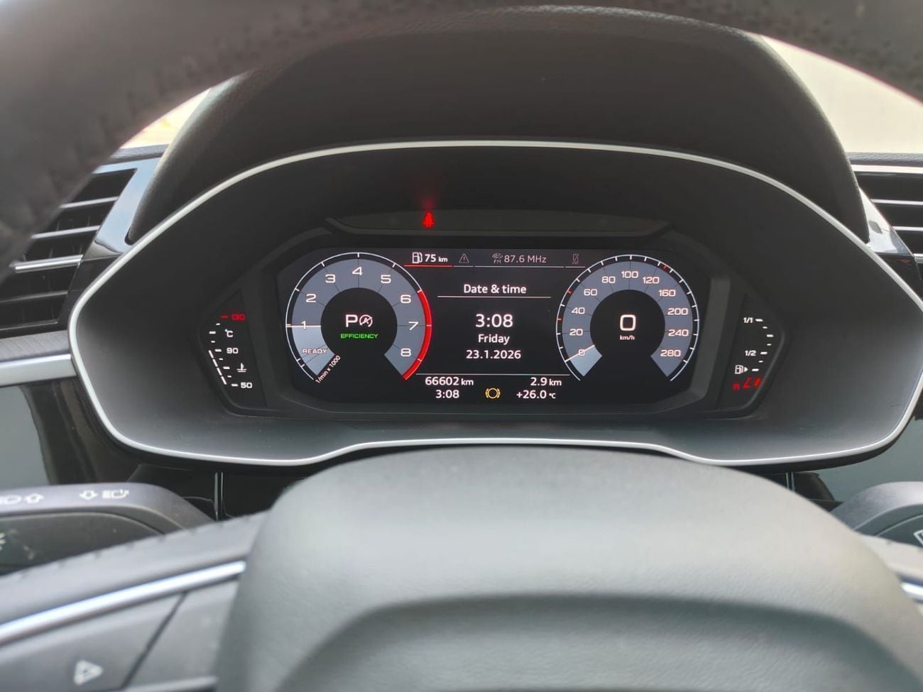Audi Q3 40 TFSI S Line 2.0L 4WD  AED 1,860 l 0% Down Payment l 40 TFSI S Line Quattro l Full Al