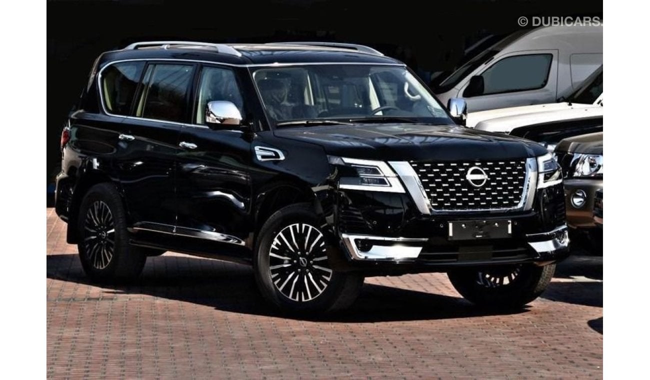 نيسان باترول NISSAN PATROL 4.0L V6 BLACK 2022