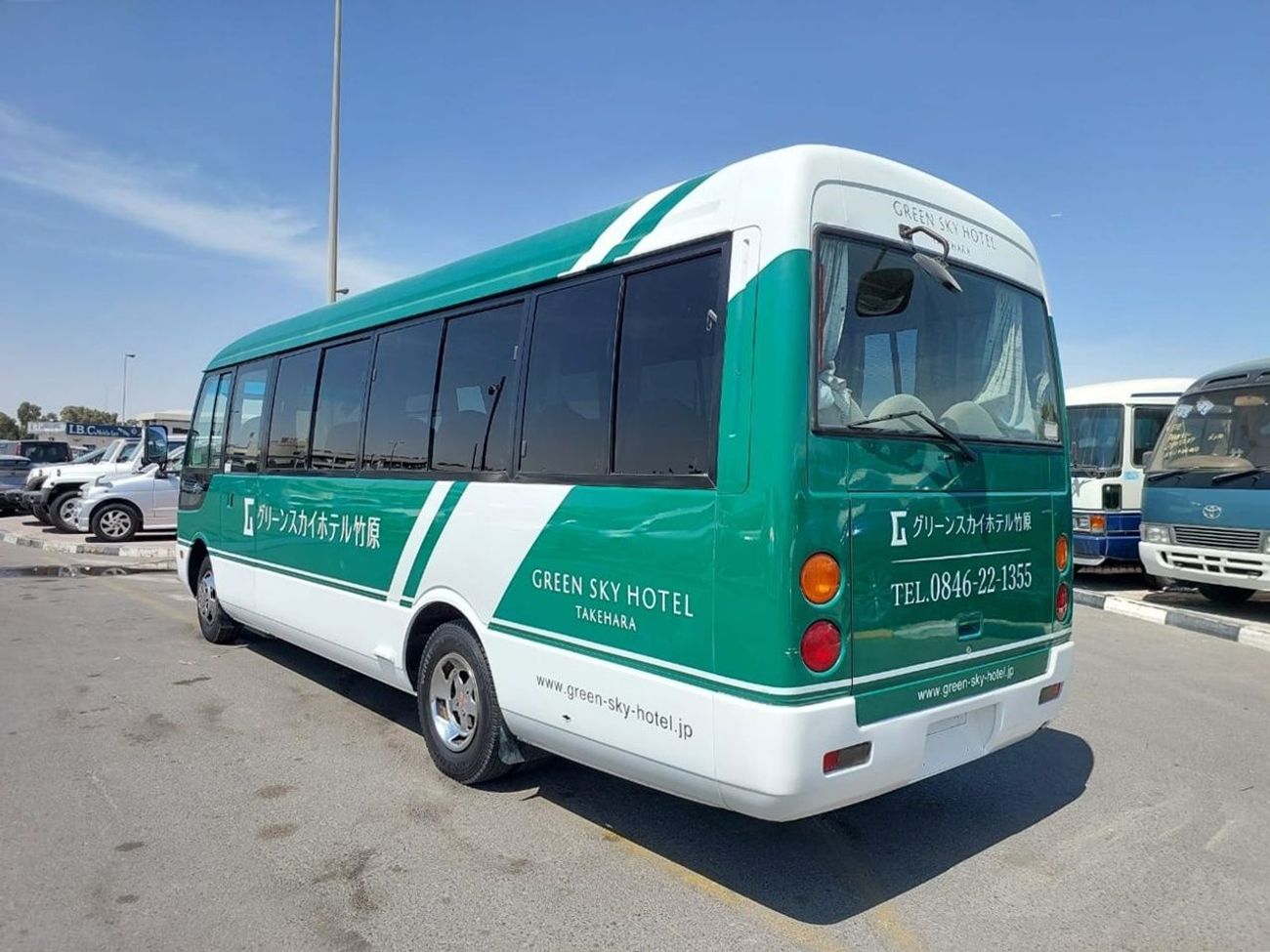 ميتسوبيشي روزا MITSUBISHI ROSA BUS RHD 2003 MODEL 4.8 L DIESEL MANUAL(PM00151)