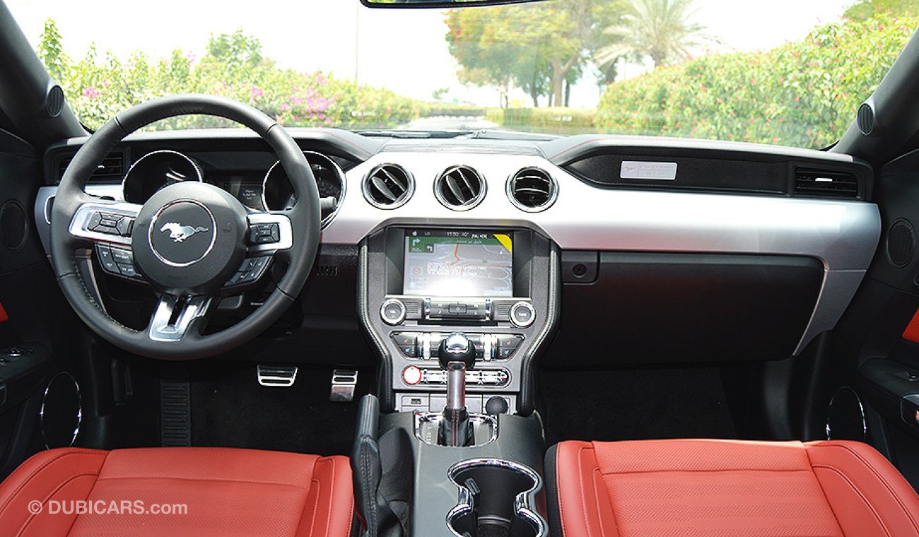 فورد موستانج GT Premium+, 5.0L V8 GCC, 0km with 3Yrs or 100K km Warranty, 60K km Free Service at AL TAYER