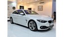 بي أم دبليو 420 EXCELLENT DEAL for our BMW 420i Sport GranCoupe 2018 Model!! in White Color! GCC Specs