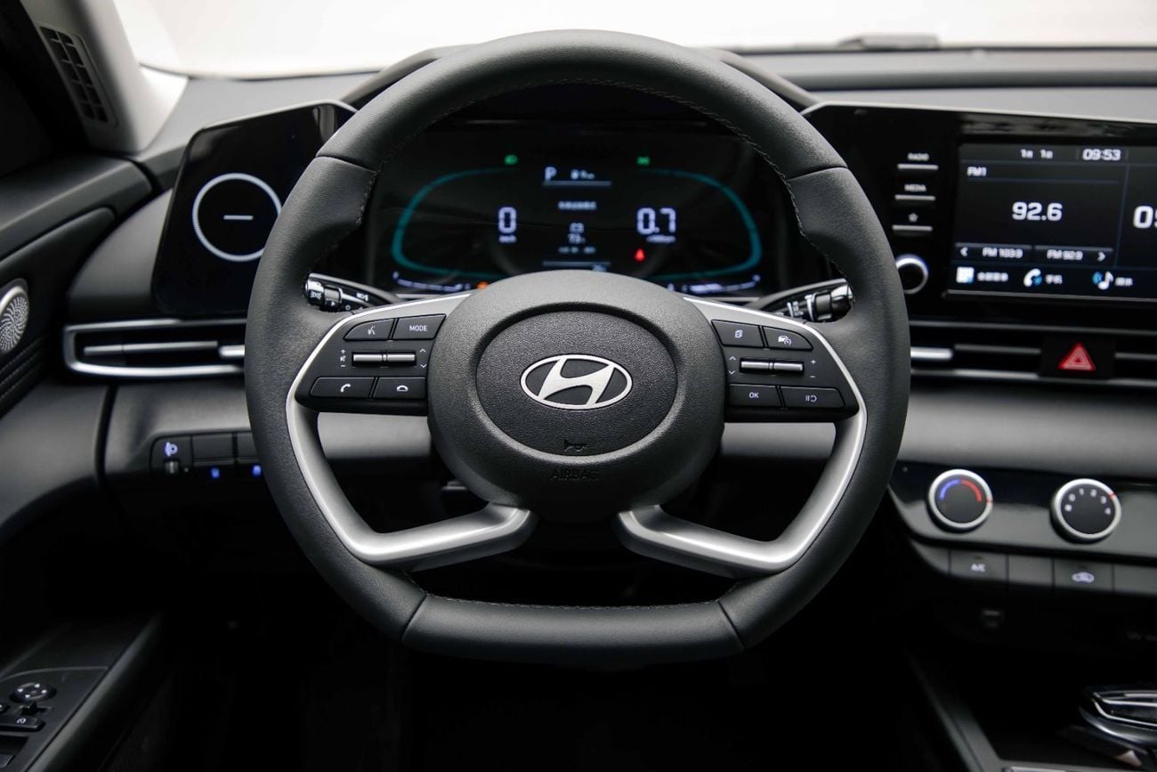 Hyundai Elantra GLX Elite 1.5L - White Inside Black | Export Only