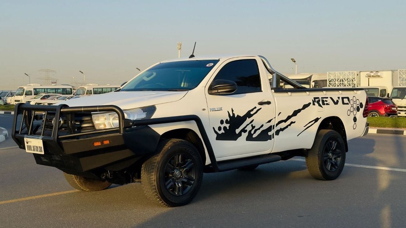 Toyota Hilux SINGLE CABIN PICKUP | 2.4L DIESEL ENGINE | 2016 | RHD | PREMIUM BULL BAR | METAL ROLL BAR | MANUAL T