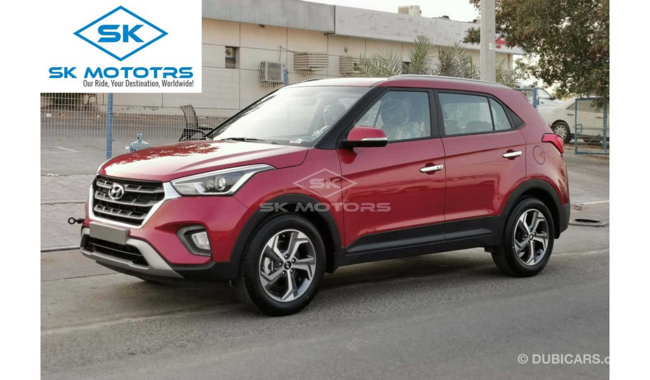 Hyundai Creta 1.6L, 17" Rims, Front and Rear A/C, DVD, Rear Camera, Sunroof, Fabric Seat, Fog Lights (CODE # HC04)