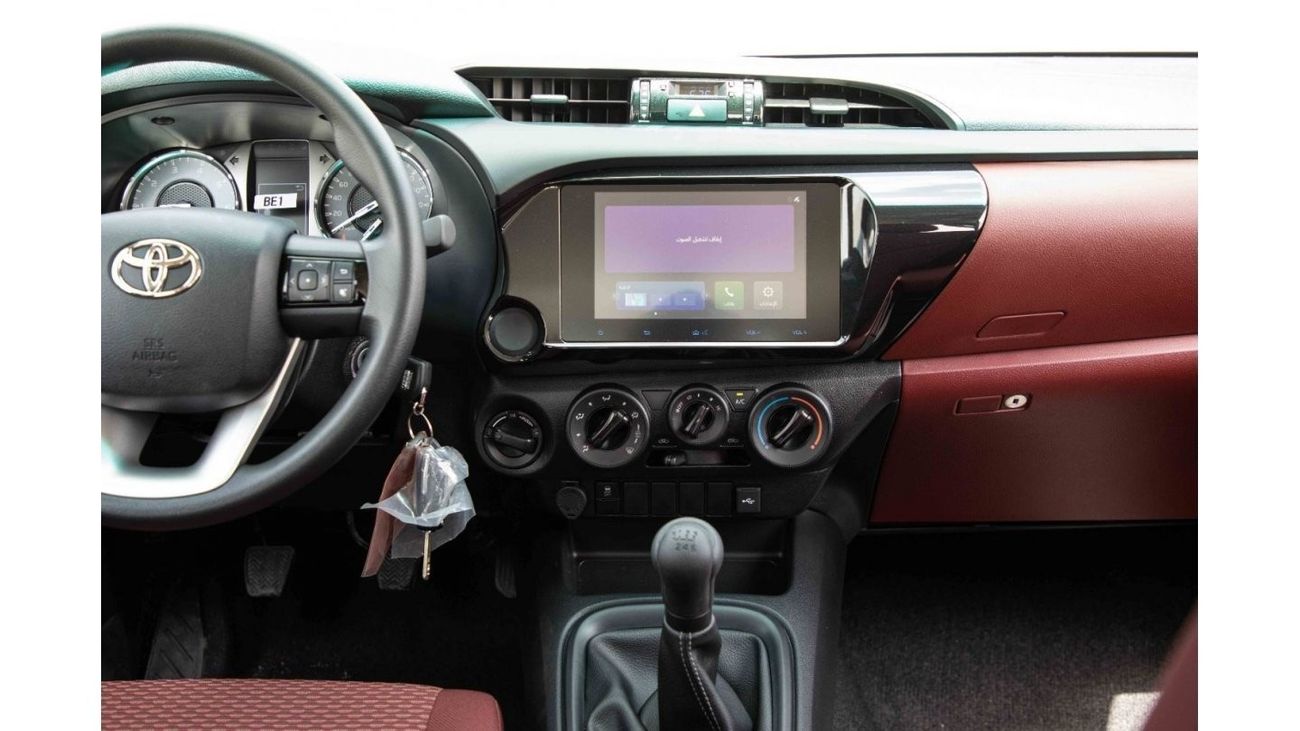 Toyota Hilux 2024 Toyota Hilux 2.4L DC WB 4X4 - Super White inside Red | Export Only