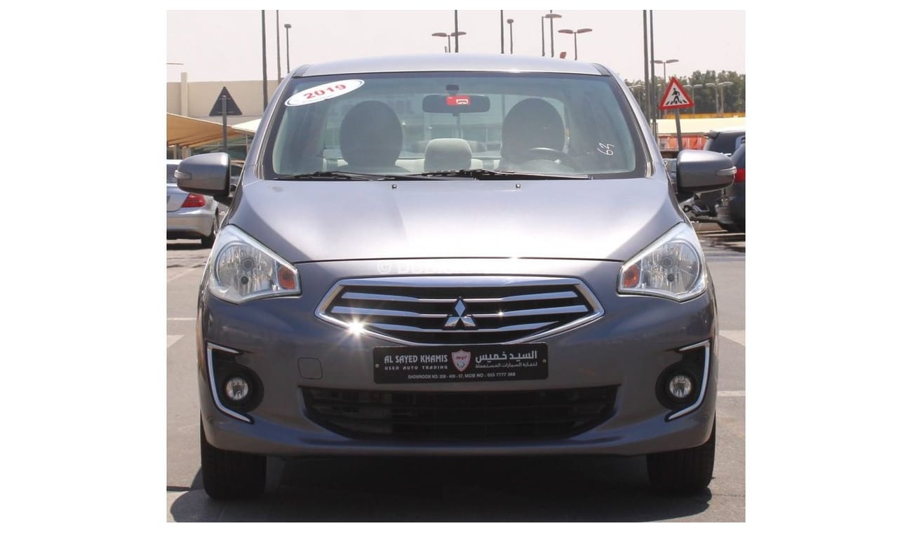 Mitsubishi Attrage GLX Base Mitsubishi Attrage 2019 GCC, in excellent condition