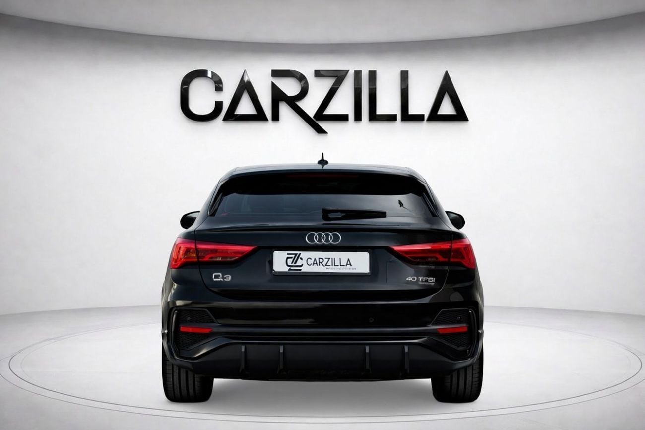 Audi Q3 40 TFSI S Line 2.0L 4WD  AED 1,860 l 0% Down Payment l 40 TFSI S Line Quattro l Full Al