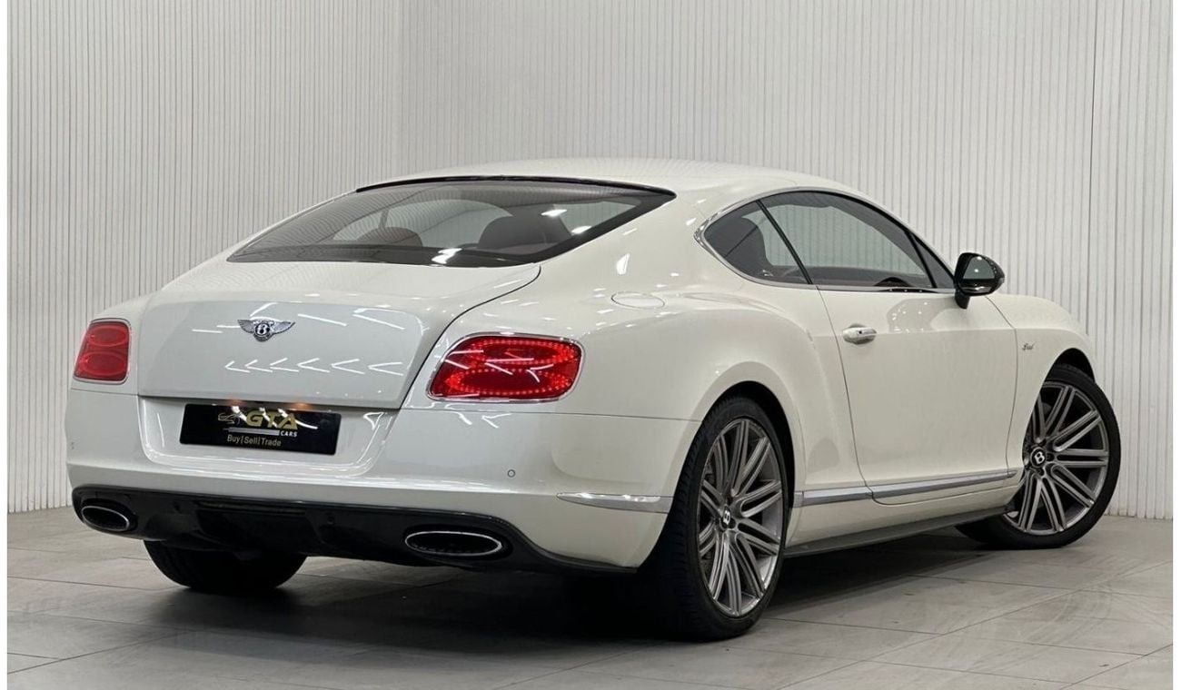 بنتلي كونتيننتال جي تي 2014 Bentley Continental GT Speed W12, Service History, Very Low Kms, GCC