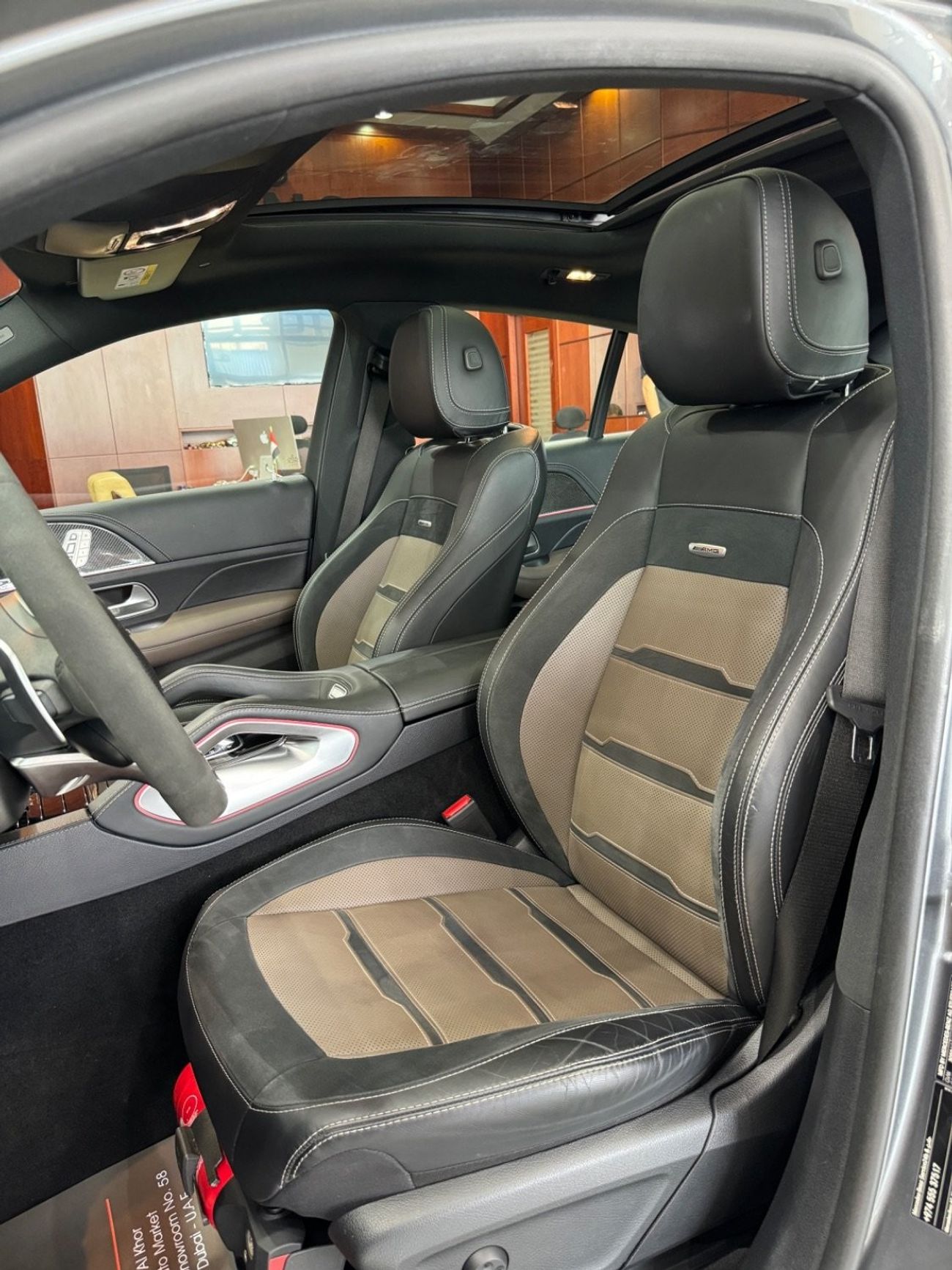 Mercedes-Benz GLE 53 Mercedes-Benz GLE 53 AMG, full option, Gulf, agency condition, paint, agency, under 5-year warranty,