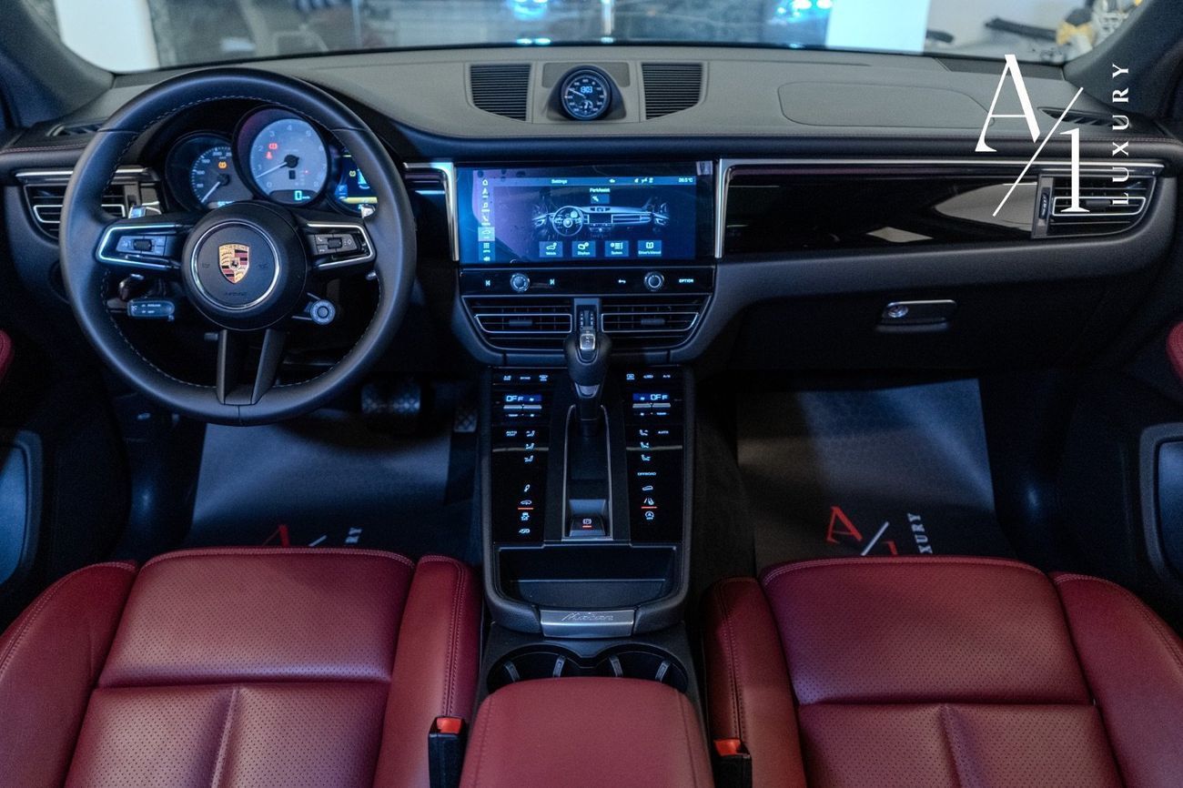 بورش ماكان S 2.9L 2022 Porsche Macan S, Full Service History, Service Contract, Excellent Condition, GCC Spec