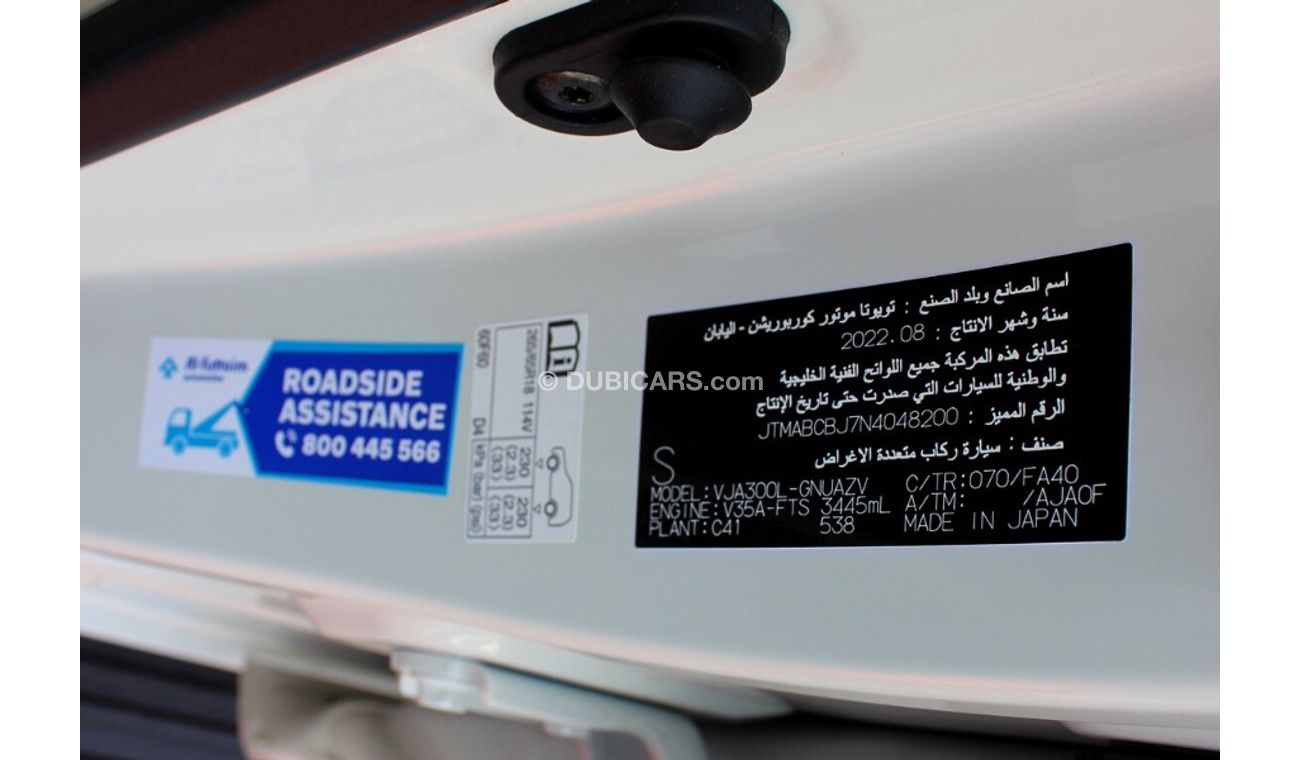 Toyota Land Cruiser (2022) 300 SERIES VJA 3.5L, TWIN TURBO, V6, UNDER WARRANTY FROM LOCAL DEALER