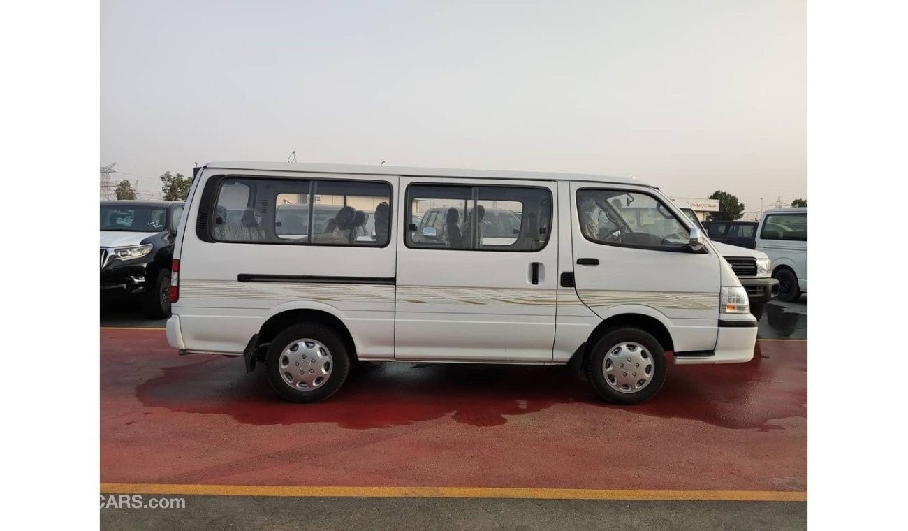 Jincheng Hiace Mini Bus Hi-Ace 2.0L Engine Petrol, 15 Seats, Manual Options, Manual Speed 15'' Steel Wheels, With R