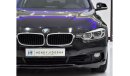 بي أم دبليو 318 EXCELLENT DEAL for our BMW 318i ( 2018 Model! ) in Black Color! GCC Specs