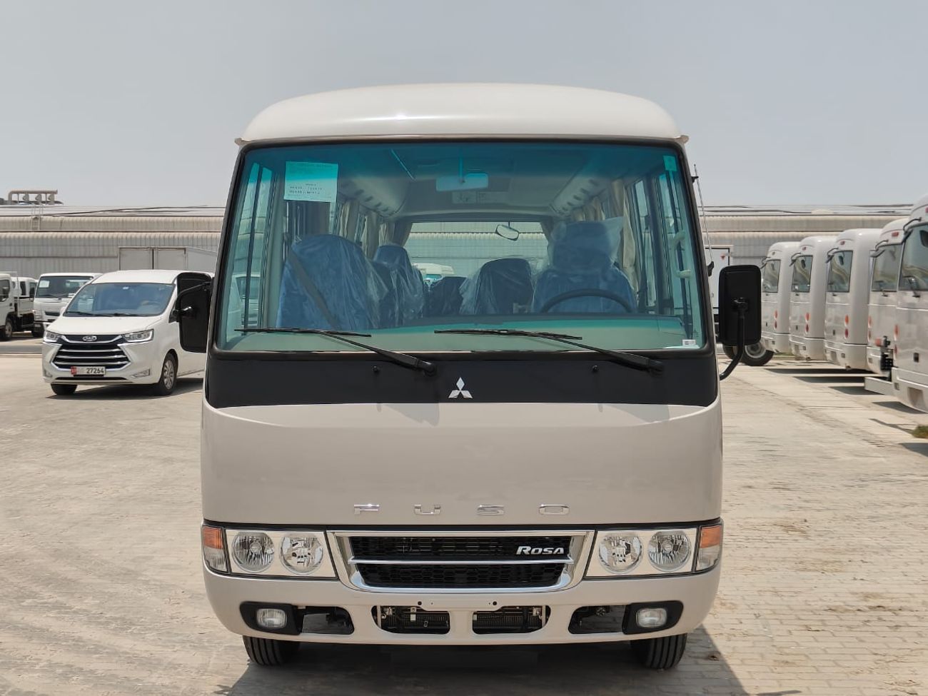 Mitsubishi Rosa 2024 Mitsubishi Rosa 26-Seater (3-Point Seatbelts) 4.9L 4-Cyl Turbo Diesel Euro-4 M/T RWD For Export