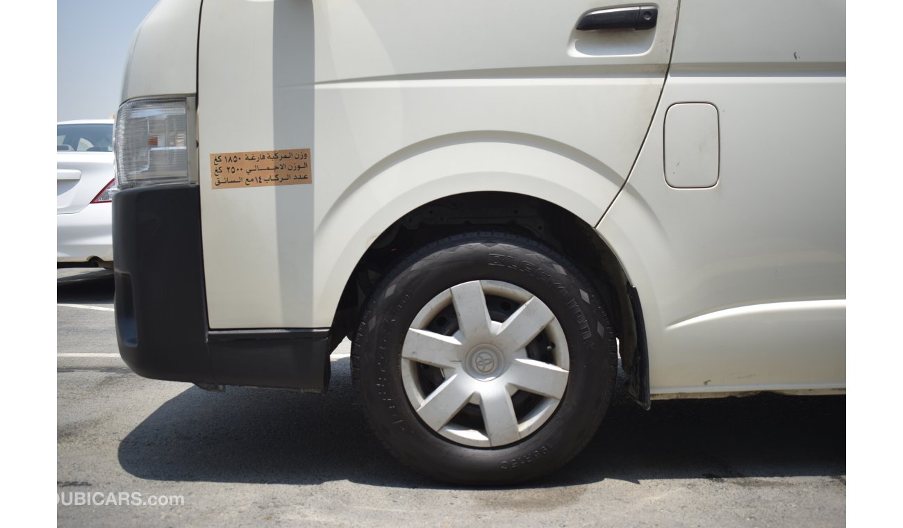 Toyota Hiace 2014 Manually GCC No Accident  A perfect Condition