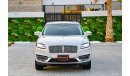 Lincoln Nautilus | 2,544 P.M | 0% Downpayment | Perfect Condition!