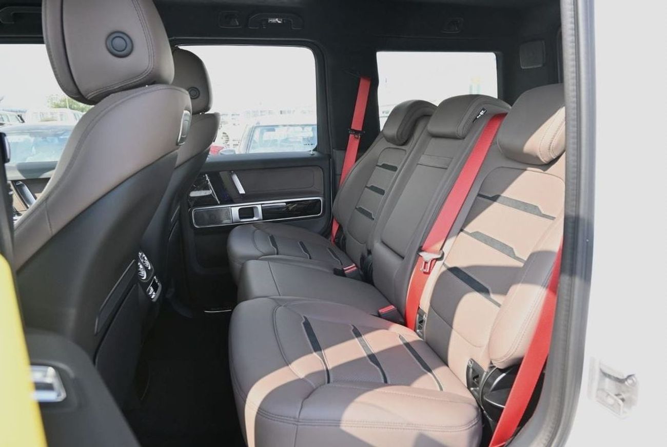 Mercedes-Benz G 63 AMG Mercedes AMG G63 4.0-litre Twin-Turbocharged V8 Petrol, Model 2024 Color White