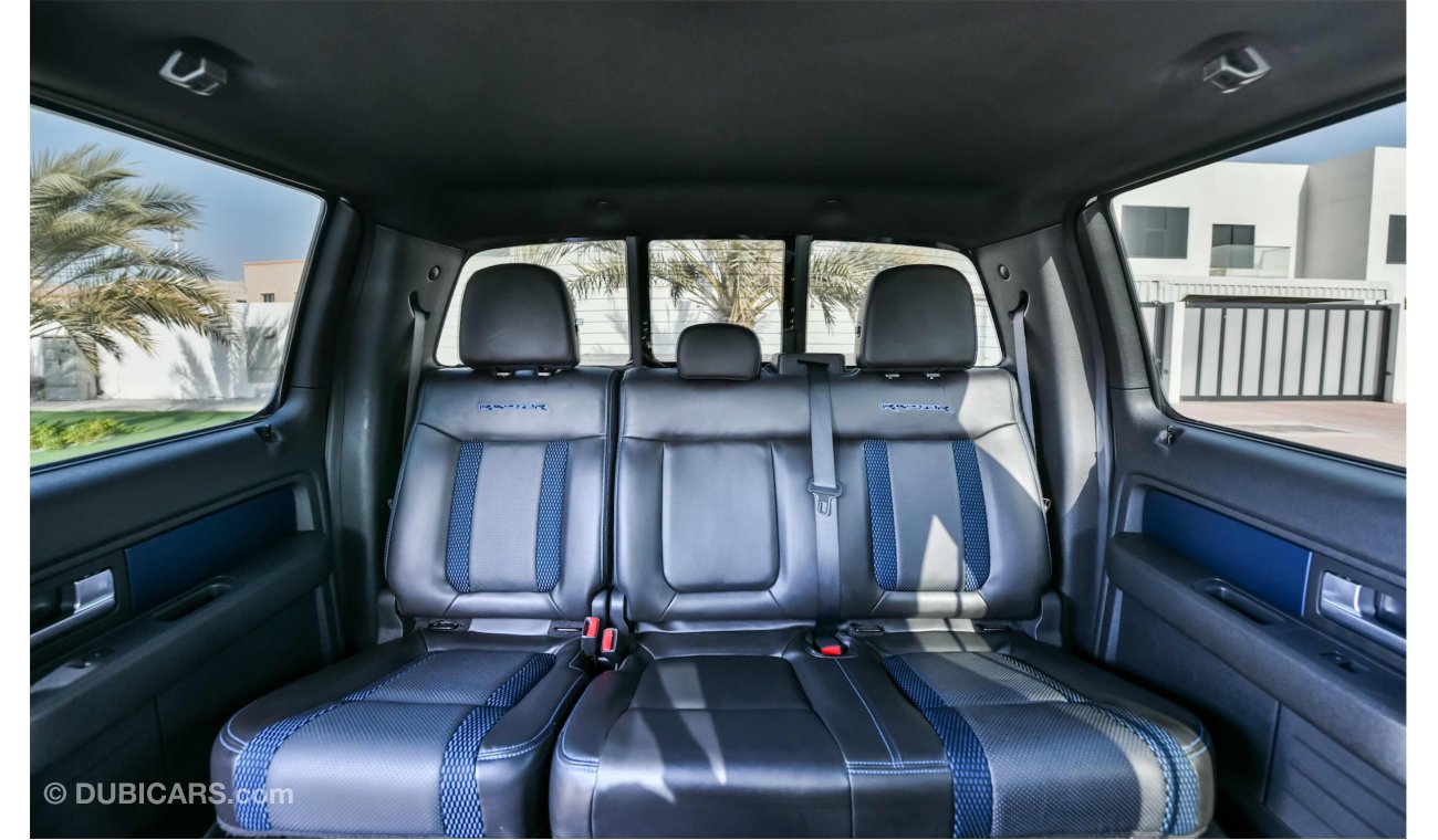 Ford F-150 Raptor Double Cabin- Immaculate Condition - Service Contact and Warranty- AED 2,526 PM - 0% DP