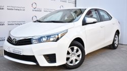 Toyota Corolla 1.6L SE 2016 GCC SPECS WITH DEALER WARRANTY