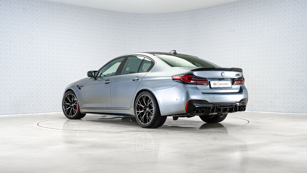 BMW M5 Competition 4.4L (625 HP) Individual M Performance | AED 5,892 PM | Warranty - Service December 2026