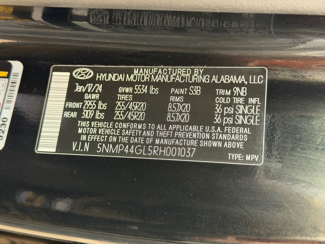 Hyundai Santa Fe 2024 HYUNDAI SANTAFE LIMITED FULL OPTIONS IMPORTED FROM USA