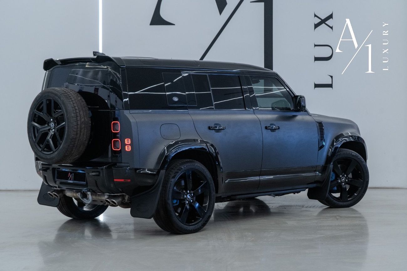 Land Rover Defender 110 P525 Carpathian Edition V8 2023 Land Rover Defender, Warranty, Carbon Fiber Package, Fully Loade