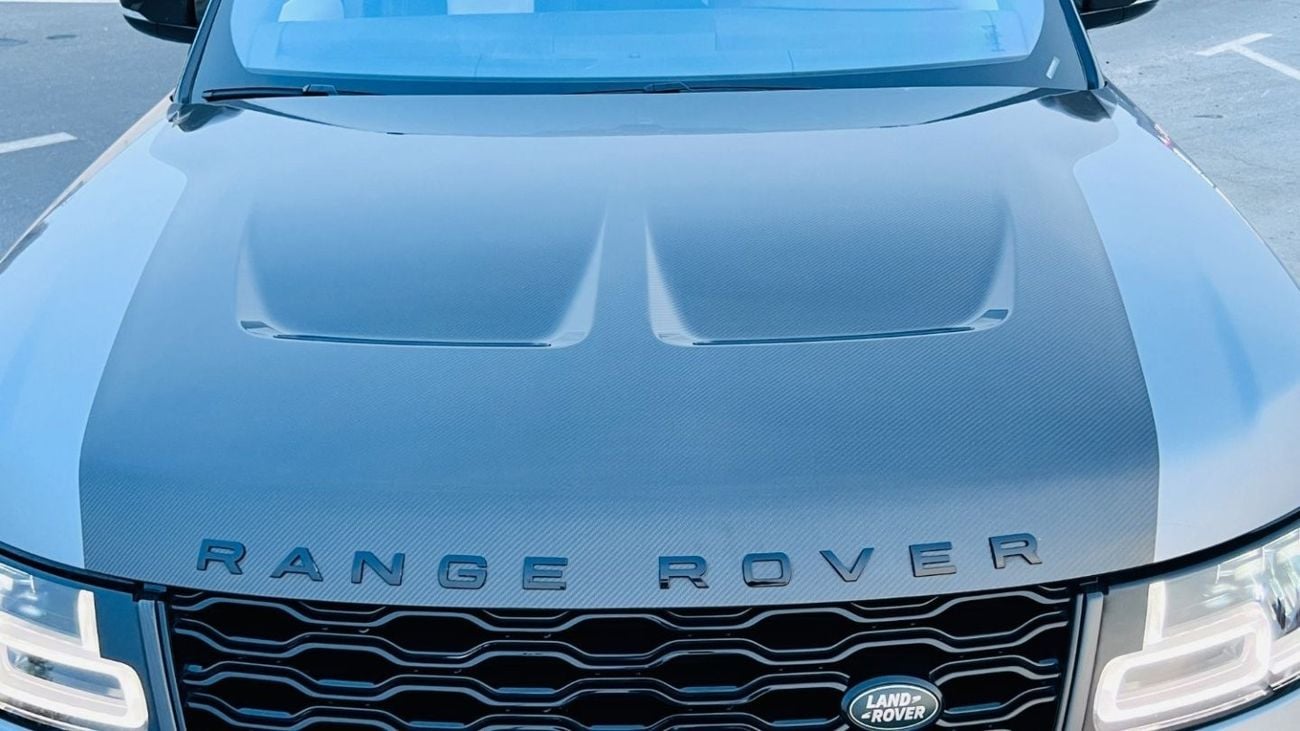 Land Rover Range Rover Sport AED 6,100 PM | SVR CARBON EDITION | UNDER WARRANTY | BRAND NEW CONDITION | LOW MILEAGE