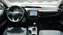 تويوتا هيلوكس ECT0055 - Toyota Hilux DCab - 2.4L Diesel Auto White-Black - Key Start, Auto AC