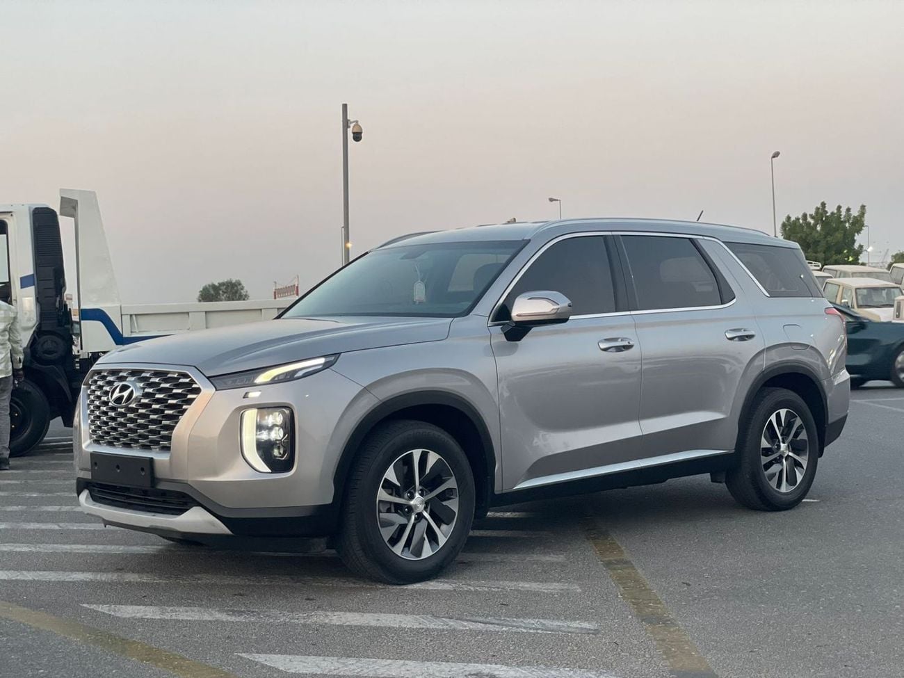 هيونداي باليساد 2022 Hyundai Palisade SEL premium GCC Specs Original Paint 3.5L V6 AWD 4x4 - Multi Drive Mode - 7 Se