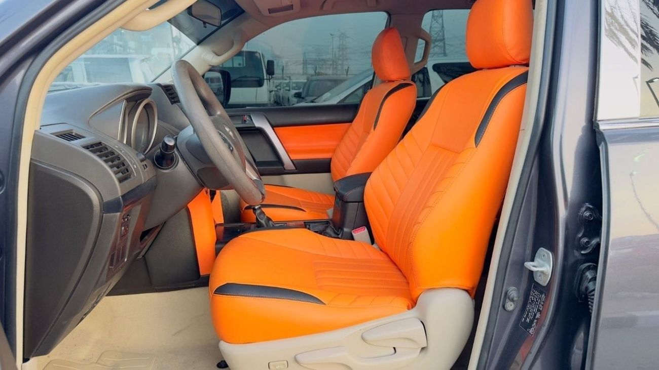Toyota Prado MODIFIED TO 2023 PRADO | PREMIUM ORANGE LEATHER SEATS | 4.0L DIESEL | LHD | 2011