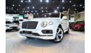 بنتلي بينتايجا 2018 II BENTLEY BENTAYGA II VERY LOW MILEAGE II BEST DEAL