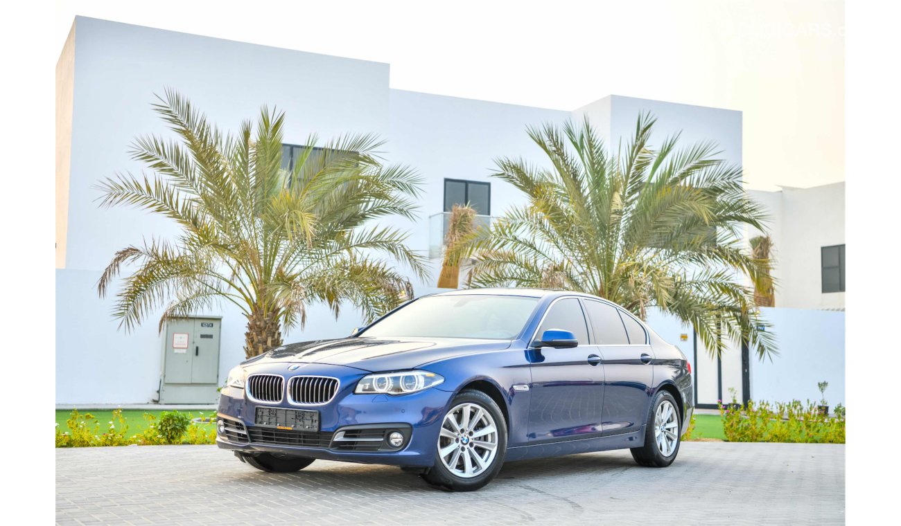 BMW 520i Twin Turbo Fully Loaded - AED 1,743 Per Month! - 0% DP