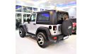 جيب رانجلر ONLY 99000 KM!! Jeep Wrangler Sport 2009 Model!! in Silver Color! GCC Specs