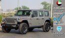 جيب رانجلر Unlimited Rubicon 3.6L V6 , GCC 2023 , 0Km , With 3 Years or 60K Km Warranty @Official Dealer