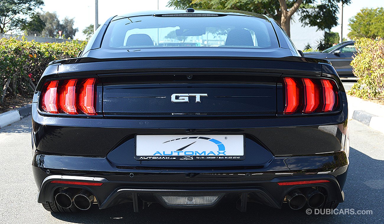 Ford Mustang 2019, GT Premium, 5.0 V8 GCC, 0km # DIGITAL CLUSTER # 3Yrs or 100K km WTY + 60K km SERV at Al Tayer