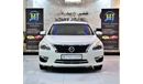Nissan Altima AED 577 Per Month / 0% D.P | Nissan Altima 2.5 S 2016 Model!! in White Color! GCC Specs