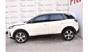 Peugeot 3008 AED 2663 PM | 1.6L GT TC 2023 GCC AGENCY WARRANTY UP TO 2027 OR 100000KM