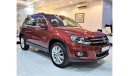 Volkswagen Tiguan EXCELLENT DEAL for our Volkswagen Tiguan 2.0 TSi 4Motion 2012 Model!! in Red Color! GCC Specs