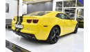 شيفروليه كامارو EXCELLENT DEAL for our Chevrolet Camaro RS ( 2012 Model ) in Yellow Color GCC Specs