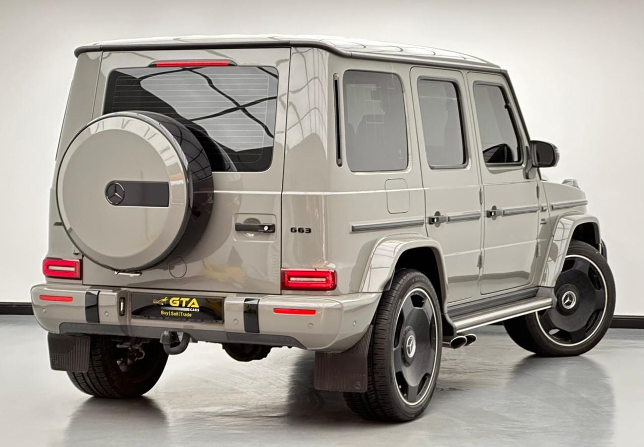 مرسيدس بنز G 63 AMG 2023 Mercedes Benz G63 AMG, 2028 Mercedes Warranty + Service Contract, Mercedes Full Service History