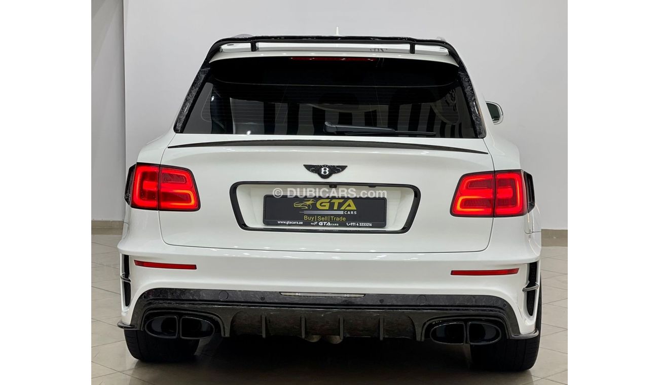Bentley Bentayga Special Edition 2017 Bentley Bentayga Mansory W12, Only 1 in UAE Special Blue Interior, Full History