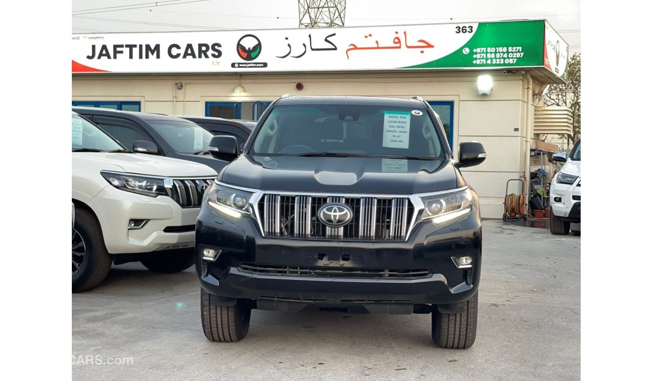 Toyota Prado 2018 Face-Lifted 2021 Diesel 2.8CC AT Sunroof Full Option [RHD] Premium Condition