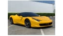 فيراري 458 إيطاليا **2011** / Export Price - 499,000 aed / GCC Spec