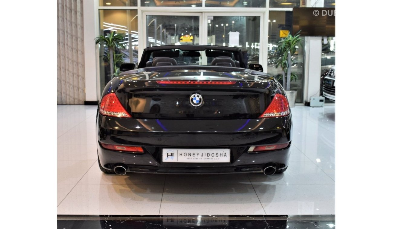 BMW 650i EXCELLENT DEAL for our BMW 650Ci 2008 Model!! in Black Color! GCC Specs