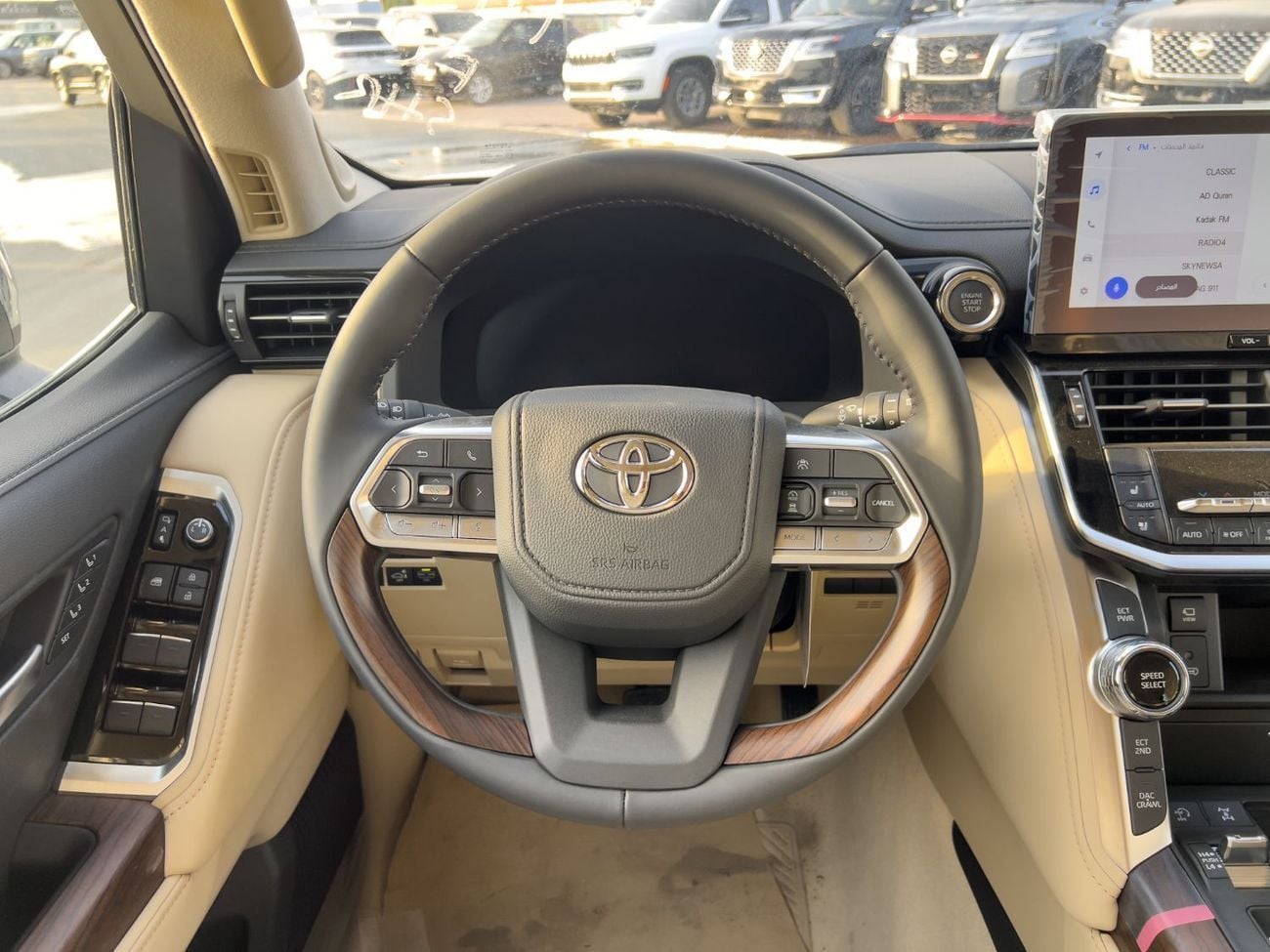 تويوتا لاند كروزر EXPORT ONLY - 2026 LC300 VX 4.0L (Highest Spec - Oman)