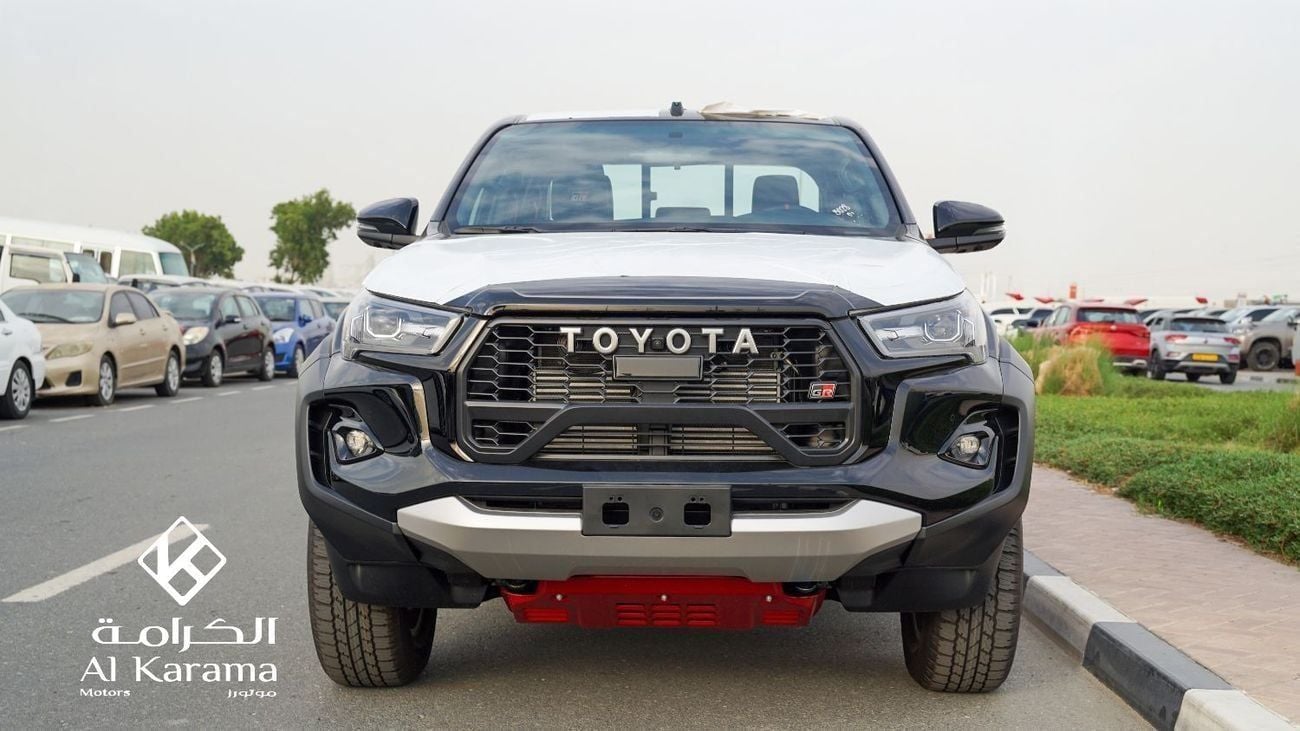 تويوتا هيلوكس GR SPORT | 2.8L Wide Body Pick up | Automatic 4x4 Drive | GCC Specs | 360 Camera