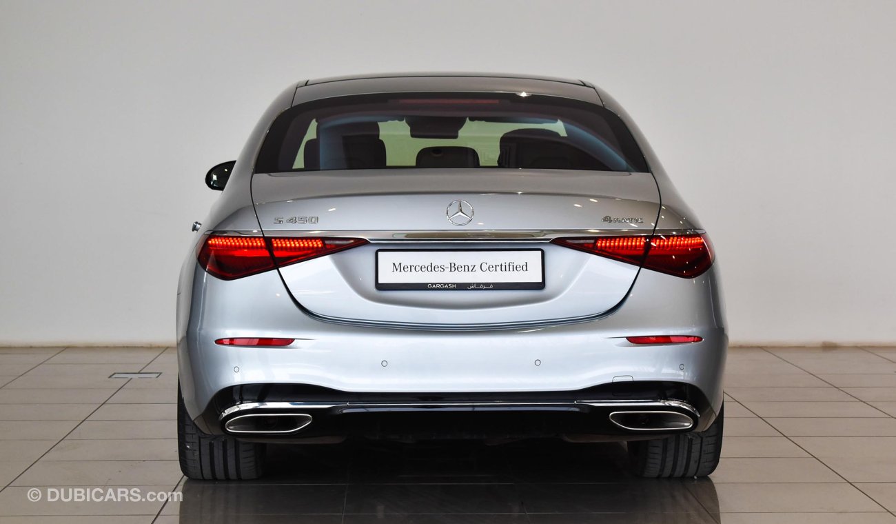 مرسيدس بنز S 450 4M SALOON / Reference: VSB 31313 Certified Pre-Owned